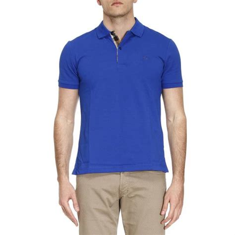 burberry shirt blue free shipping|royal blue burberry shirt.